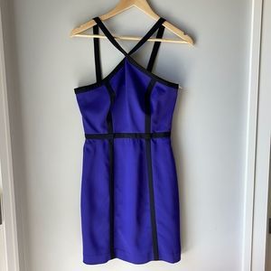 EUC Jay Godfrey Purple Mini Dress Cocktail
